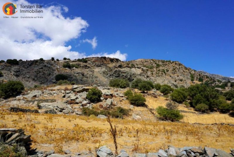 Kerames Kreta, Kerames Ein grosses Grundstück mit Meerblick Grundstück kaufen